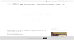 Desktop Screenshot of diegocabezuela.com